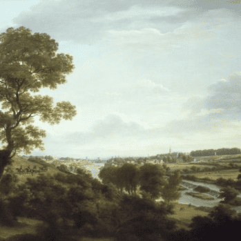 William Ashford - Une vue de Dublin depuis Chapelizod (1795-1798)