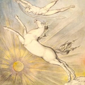 William Blake - Pégase (Pegasus), 1809