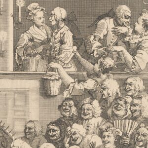 William Hogarth - Le public qui rit (1733)