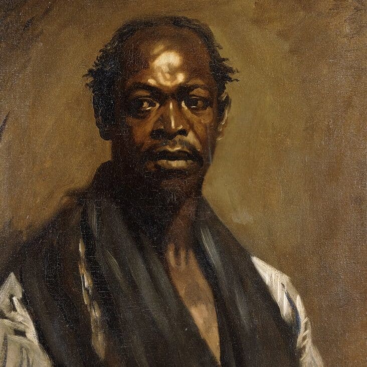 William Orpen - Portrait d'un homme noir