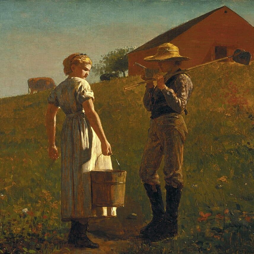 Winslow Homer - A temperance meeting (1874)