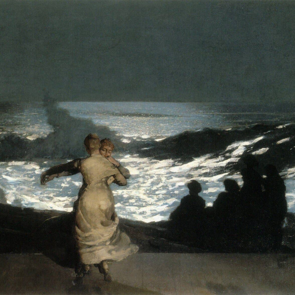 Winslow Homer - Nuit d'été (1890)