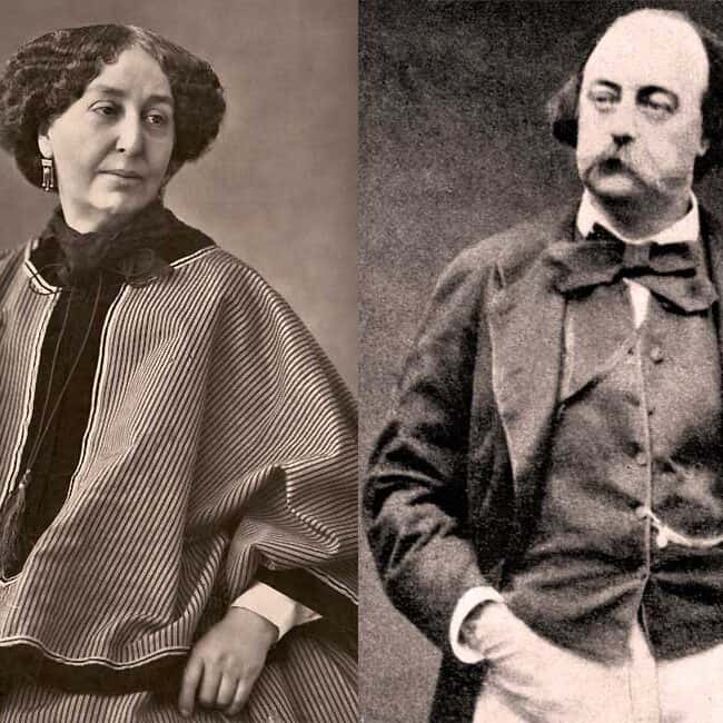 Gustave Flaubert et George Sand