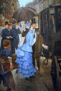 James Tissot, La Demoiselle d’honneur (1897)