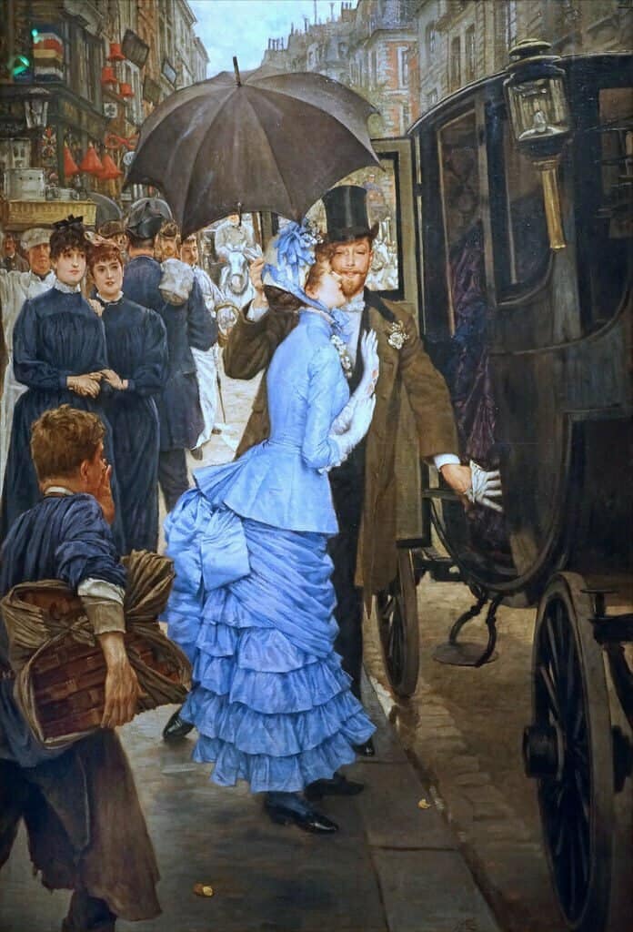 James Tissot, La Demoiselle d’honneur (1897)