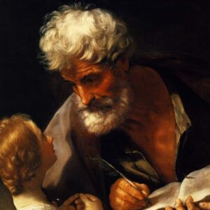 Guido Reni - Saint Matthieu et l'ange (1635-1640)